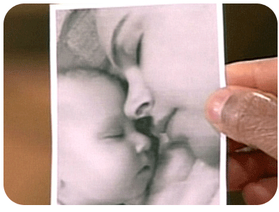 На популярном американском шоу Опры Уинфри актриса показала снимок своего ребенка