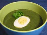 Зеленый весенний суп