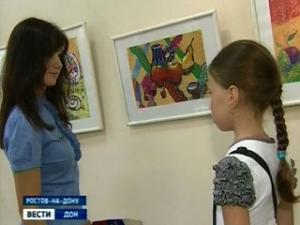 В Ростове открылась детская выставка картин "Мир творчества и красоты"