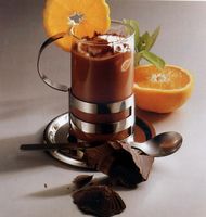 Апельсиновый шоколад (горячий напиток)