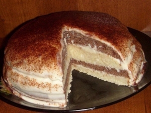 Кефирный тортик