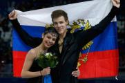 Елена Ильиных и Никита Кацалапов заняли третье место в танцах на льду.