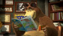 В новой серии мультфильма «Маша и Медведь» малышей научат иностранным языкам