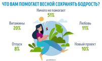 Россияне рассказали, как сохранить бодрость весной